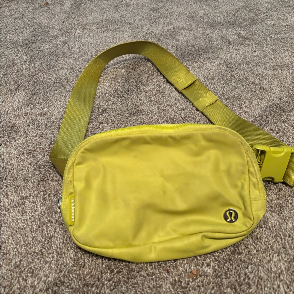 Lululemon Athletica Yellow Crossbody Bag